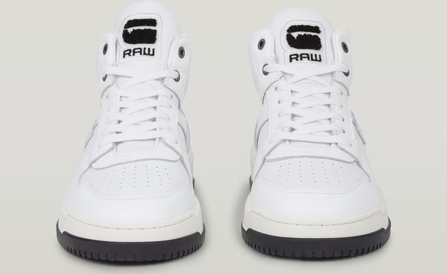 G-Star RAW Grid Mid Lea Sneakers Wit Heren - Foto 5