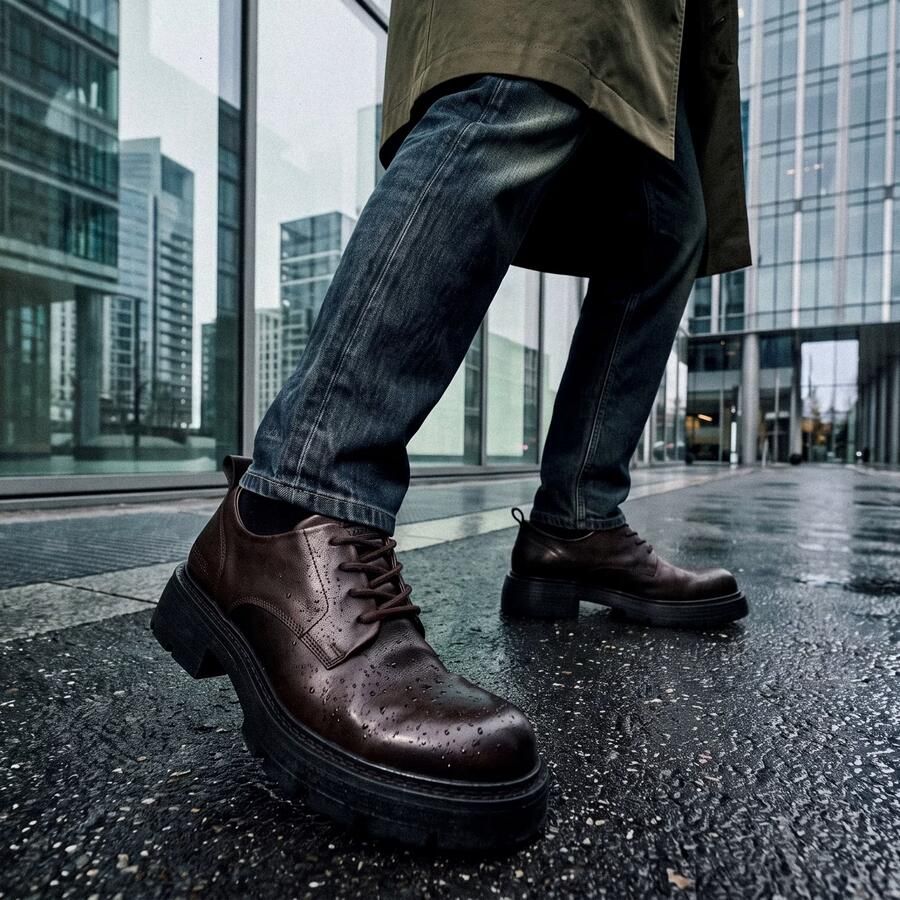G-Star RAW Hove Derby Lace-Up Veterschoen Bruin Heren - Foto 2