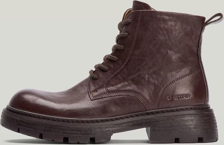 G-Star RAW Hove Mid Lea Laarzen Bruin Heren
