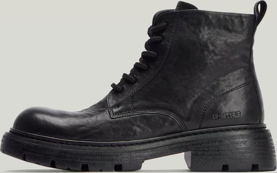 G-Star RAW Hove Mid Lea Laarzen Zwart Heren