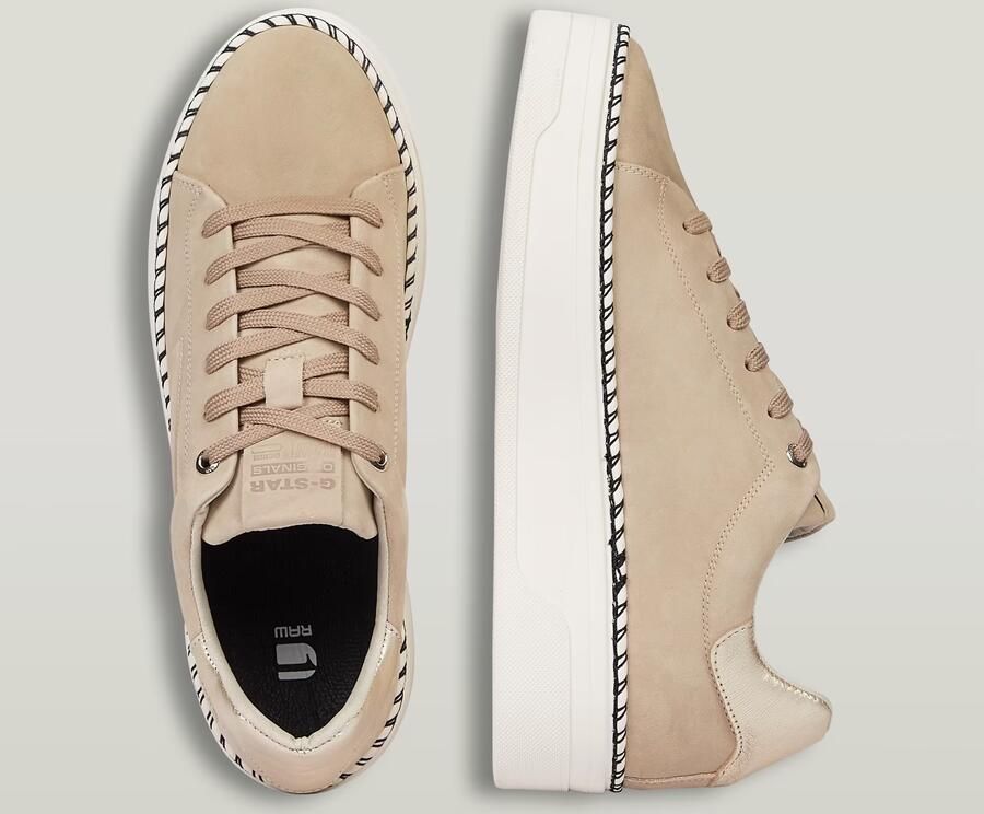 G-Star RAW Jord Nub W Sneakers Beige Dames - Foto 2