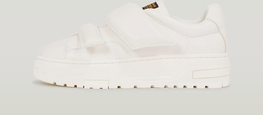 G-Star RAW Lhana II Velcro Leder Sneakers Wit Dames