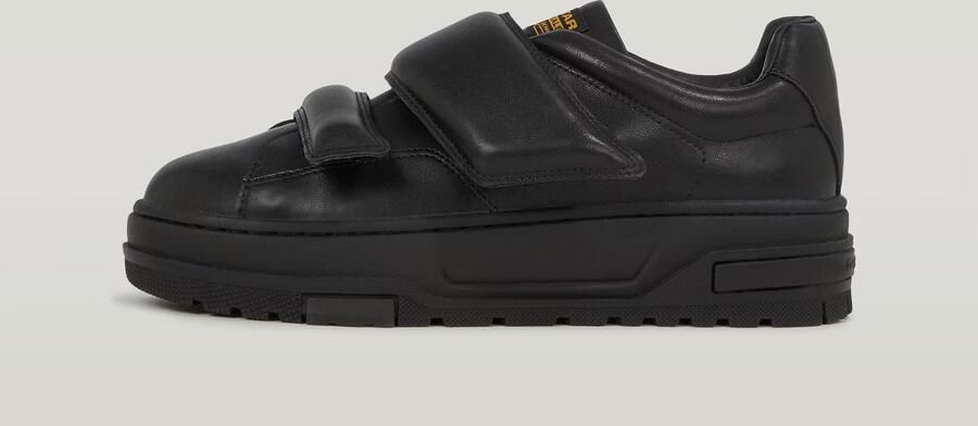 G-Star RAW Lhana II Velcro Leder Sneakers Zwart Dames