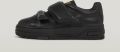 G-Star RAW Lhana II Velcro Leder Sneakers Zwart Dames - Zwart
