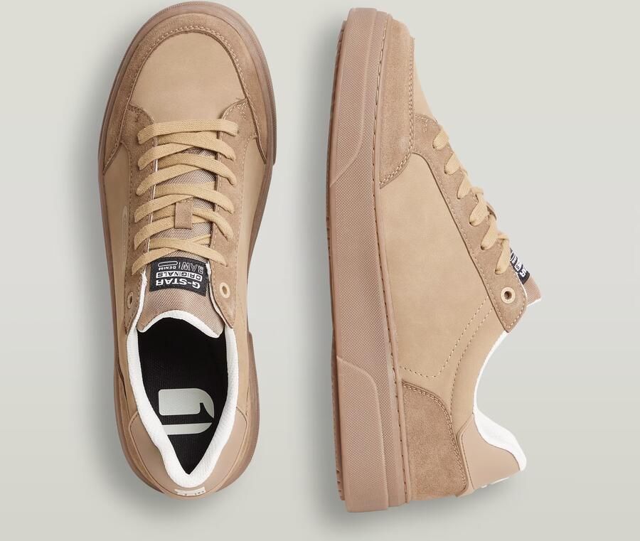 G-Star RAW Straker Nub Sneakers Bruin Heren - Foto 2