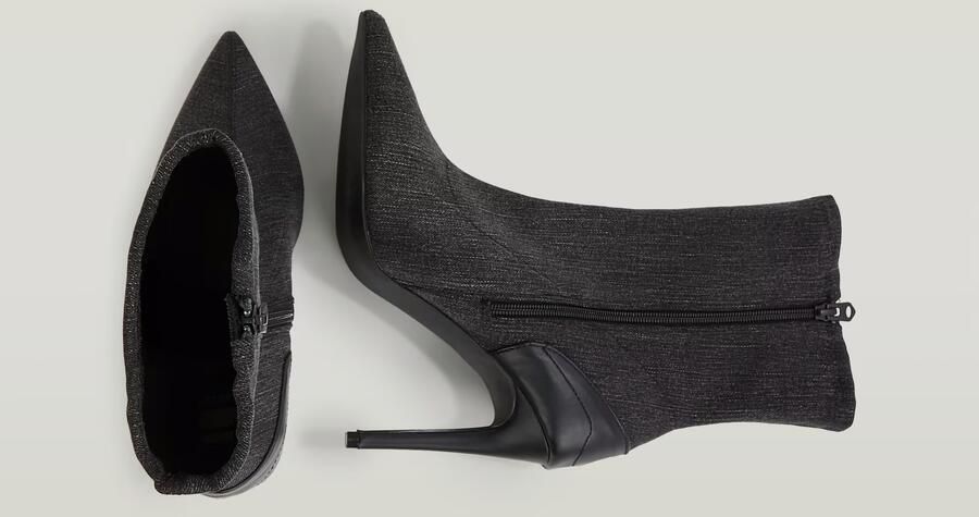G-Star RAW Stray Boots Mid Zwart Dames - Foto 6