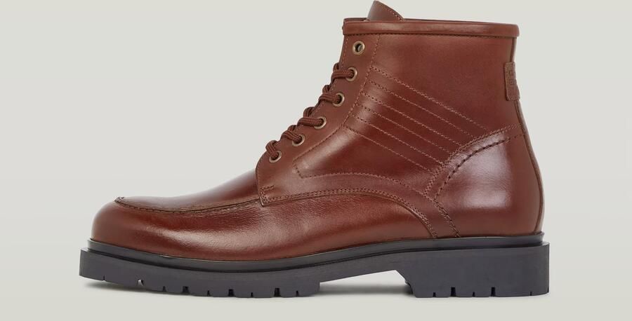 G-Star RAW Tyler Boot Mid MOQ Lea Rood Heren - Foto 6
