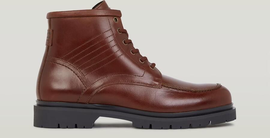 G-Star RAW Tyler Boot Mid MOQ Lea Rood Heren