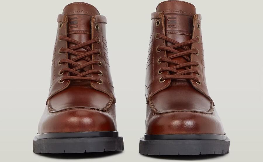 G-Star RAW Tyler Boot Mid MOQ Lea Rood Heren - Foto 2