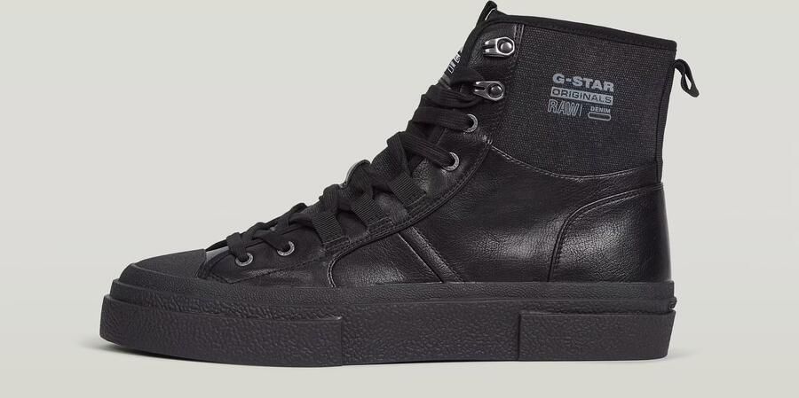 G-Star RAW Vodan High Basic Sneakers Zwart Heren