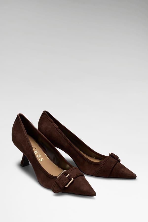 Guess Andey Suede Court Shoes - Foto 5
