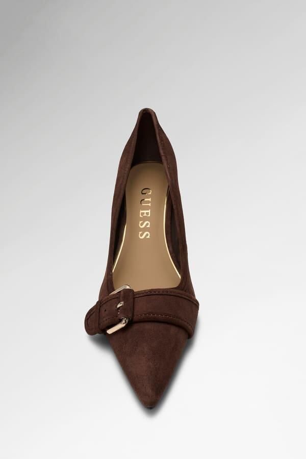Guess Andey Suede Court Shoes - Foto 7