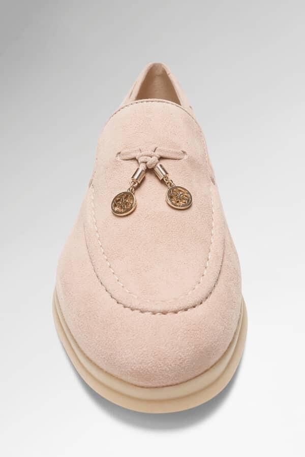 GUESS Dames Mocassin Bruin FLTNAI-SUE14 NUDE Aryanai - Foto 6