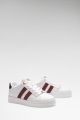 Guess Barlie Fux Leren Sneakers - Wit