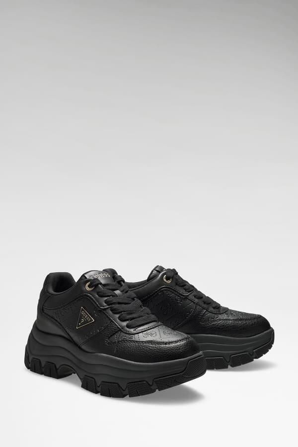 Guess Beneto Hardloopschoenen Van Imitatieleer - Foto 2