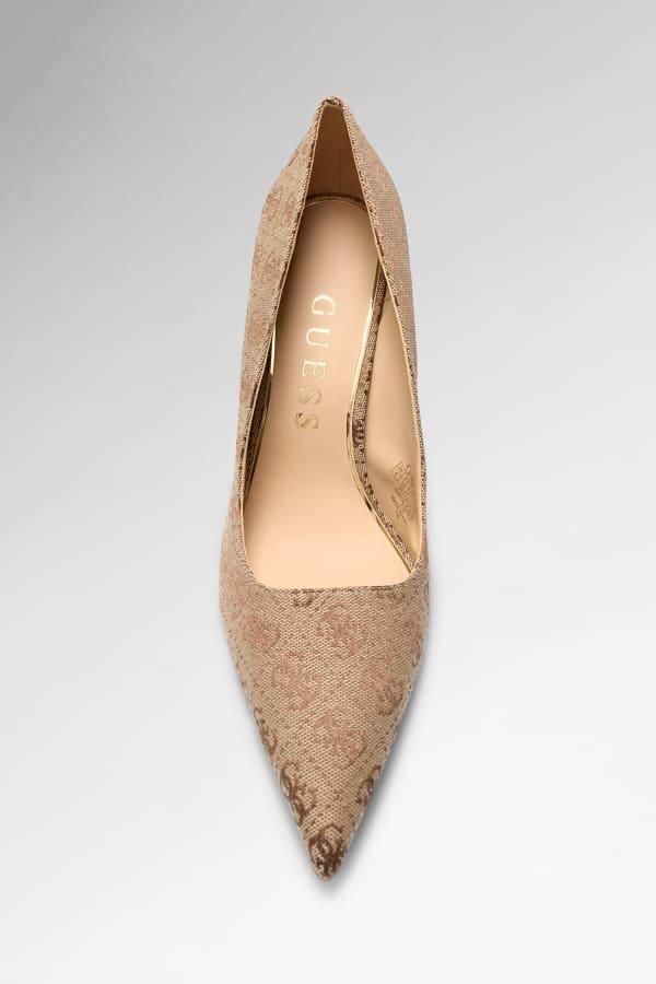 Guess Calien Jacquard Court Shoes - Foto 3