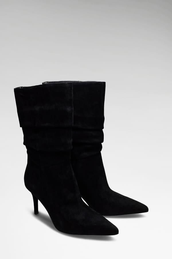 Guess Caralee Laarzen Van Echt Leer