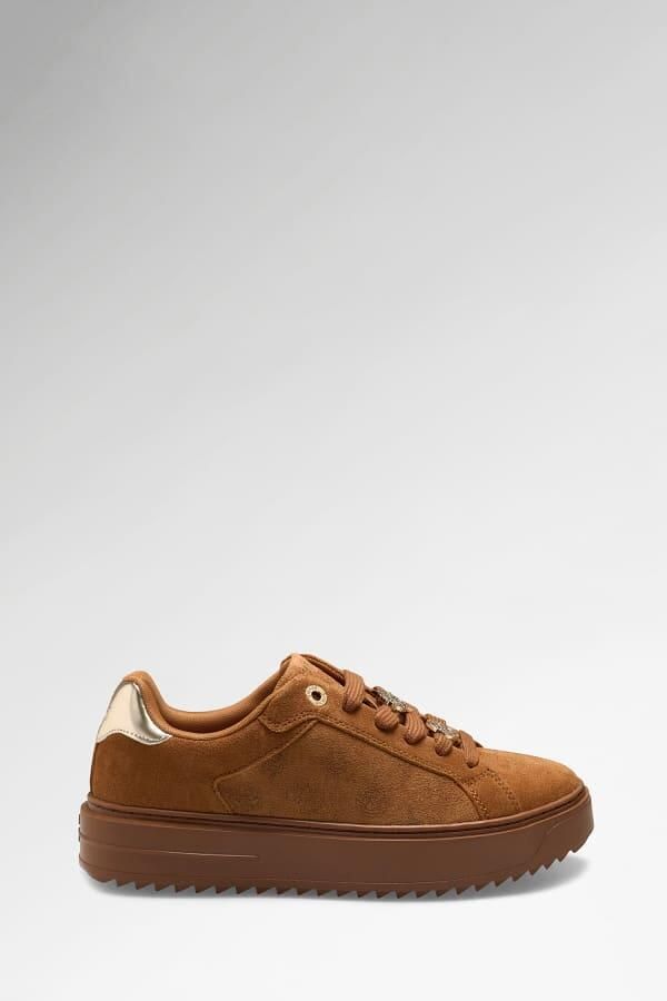 Guess Duena Echtleren Sneakers - Foto 4