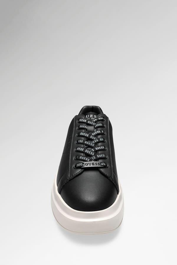 Guess Zwarte sportiee synthetische sneakers oor heren Black - Foto 3