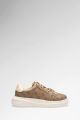 GUESS Sneakers laag 'Erizo' crème chocoladebruin cappuccino - Bruin