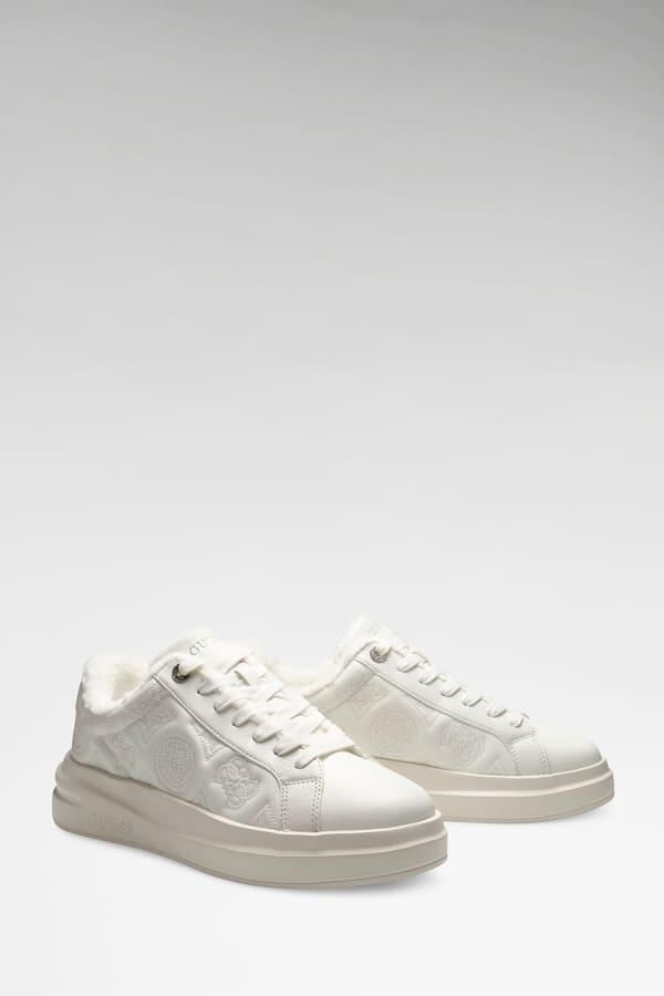 Guess Estrela Sneakers Van Echt Leer - Foto 2