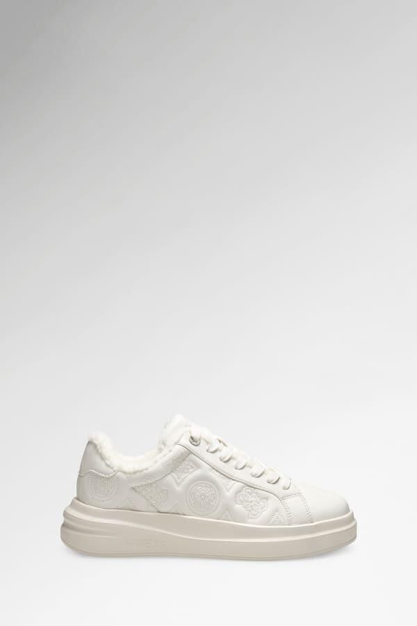 Guess Estrela Sneakers Van Echt Leer