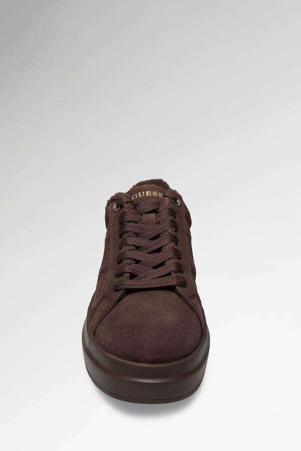 Guess Estrela Suède Sneakers - Foto 4
