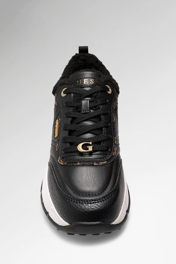 Guess Facter Hardloopschoenen Van Imitatieleer - Foto 5