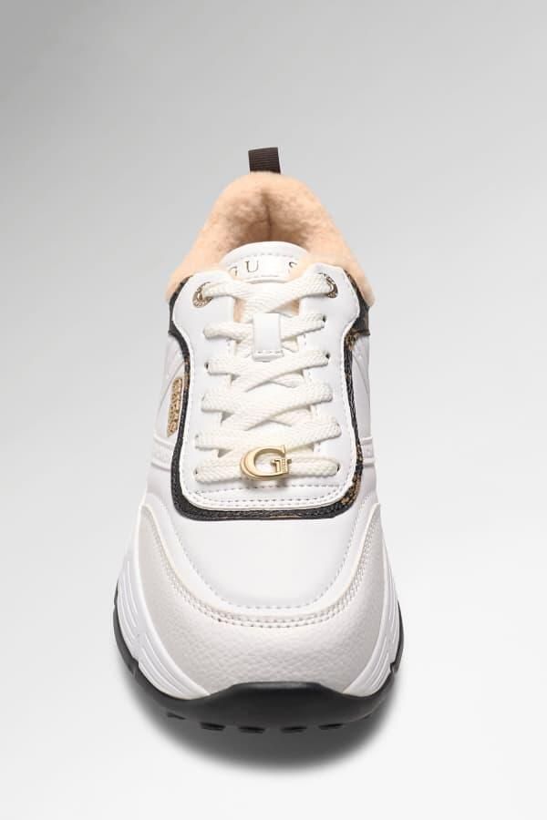 Guess Facter Hardloopschoenen Van Imitatieleer - Foto 4