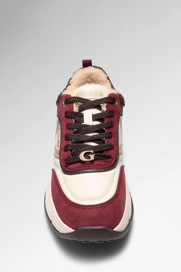 Guess Facter Hardloopschoenen Van Kunstleer - Foto 3