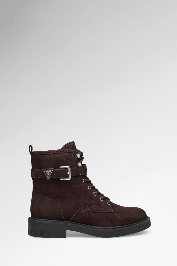 GUESS Veterlaarsjes 'FELLINI2' donkerbruin - Foto 9