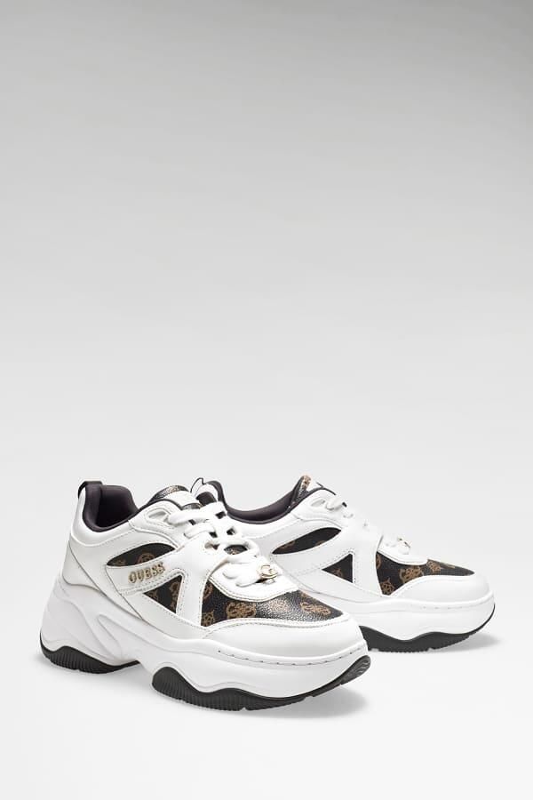 Guess Hacha Hardloopschoenen Van Imitatieleer - Foto 2