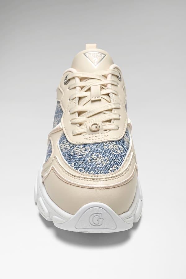 GUESS Dames Sneakers Bruin FLTIDY-ELE12 CREAM Indye - Foto 3