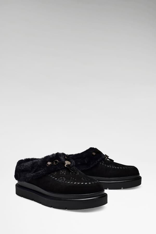 GUESS Dames Mocassin Zwart FLFKEYLEA19 BLK Kendry