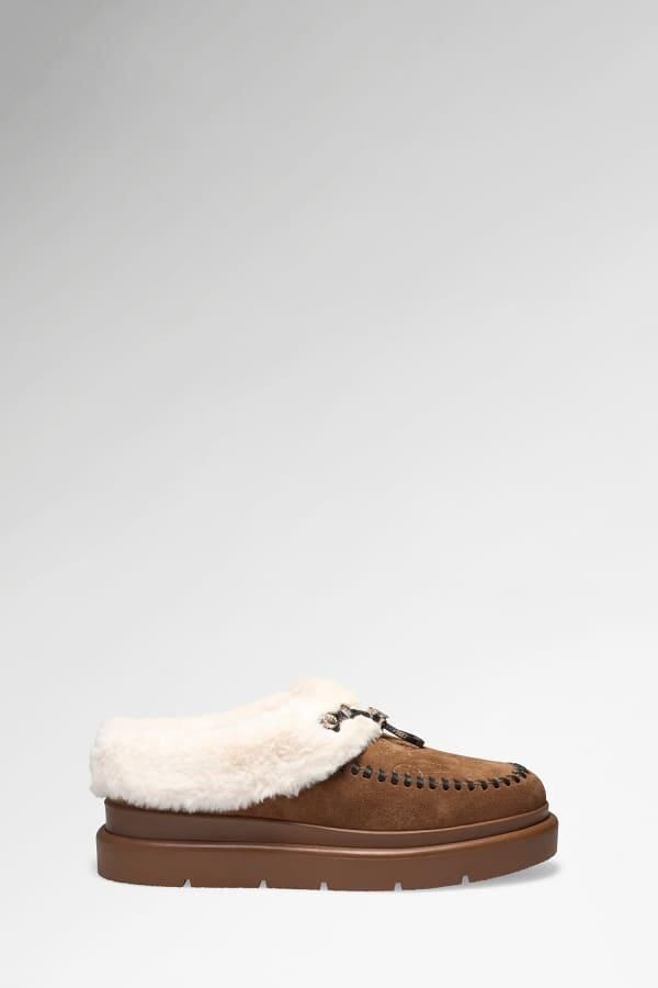 GUESS Dames Mocassin Bruin FLFKEYLEA19 TAN Kendry - Foto 8