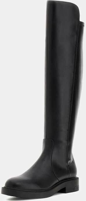 Guess Overkneelaarzen in leerlook model 'Fyza' - Foto 2