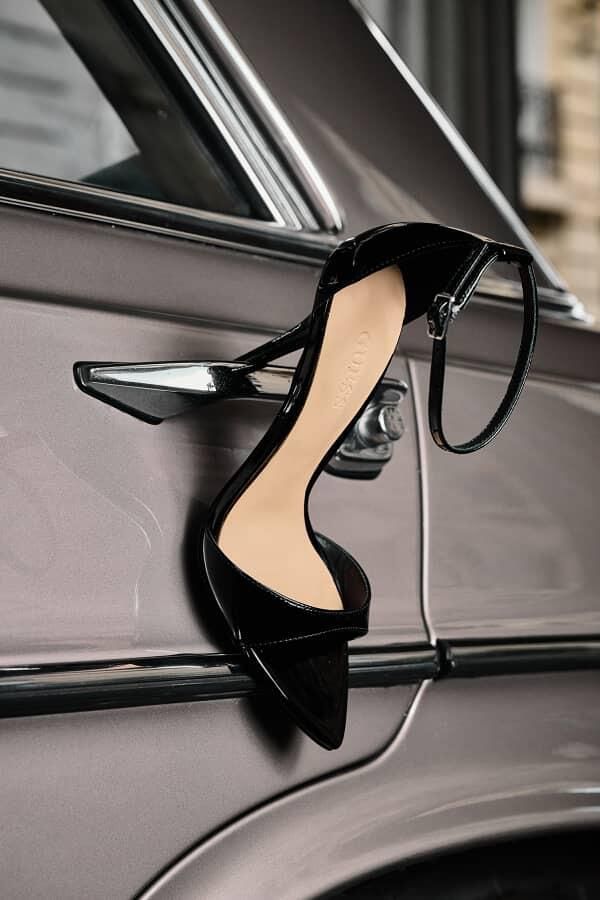 Guess Leonie Sandalen Van Echt Leer