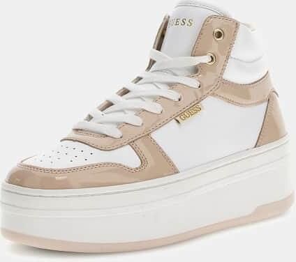 Guess Linzy Hoge Sneakers Gemengd Leer