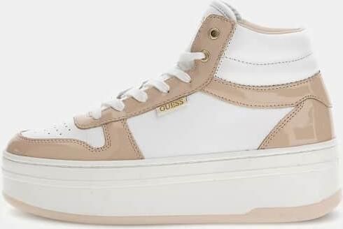 Guess Linzy Hoge Sneakers Gemengd Leer - Foto 2