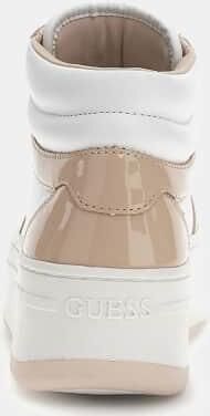 Guess Linzy Hoge Sneakers Gemengd Leer - Foto 3