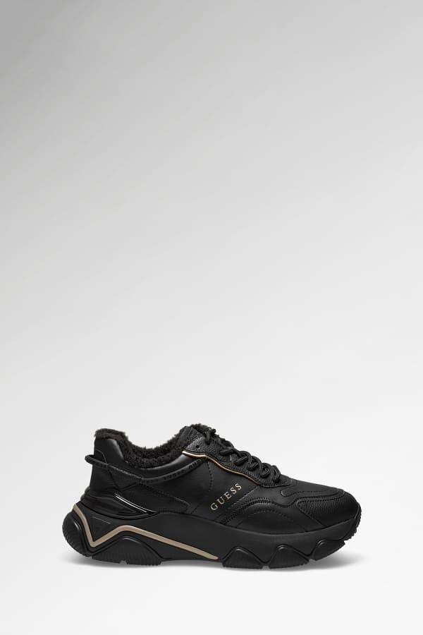 GUESS Sneakers laag 'MICOLA4' cappuccino zwart - Foto 2
