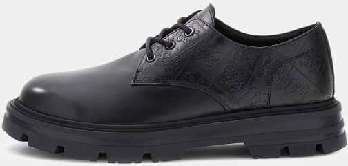Guess Mocassin Met Veters Garni Echt Leer - Foto 2