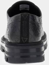 Guess Mocassin Met Veters Garni Echt Leer - Foto 3
