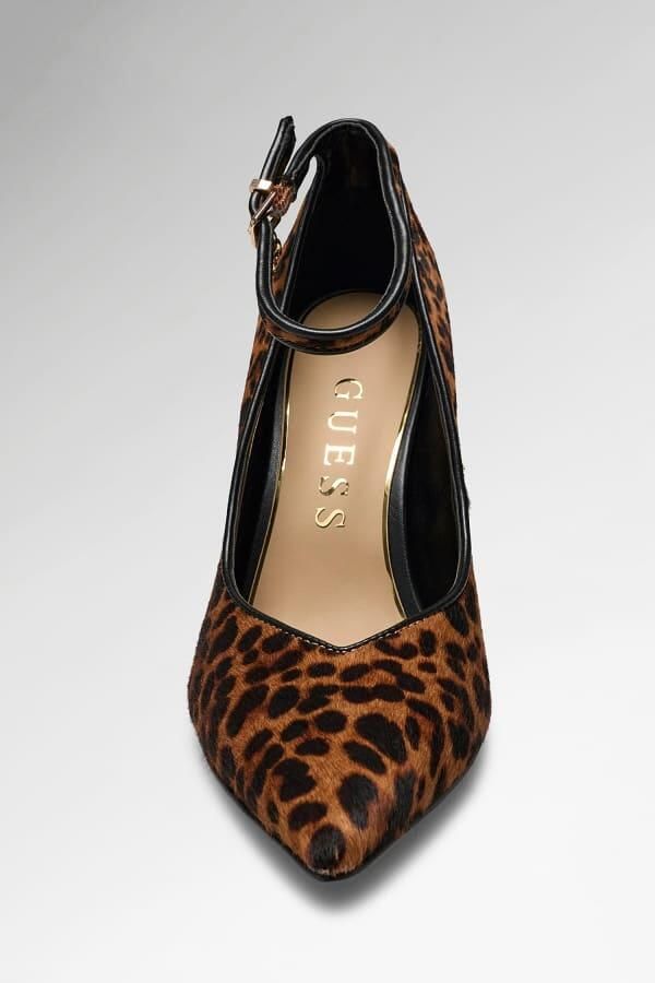 Guess Nadeea Echt Leer Court Shoes - Foto 3