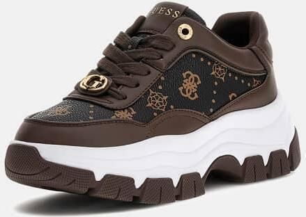 GUESS Sneakers laag 'Berrett2' bruin zwart - Foto 3