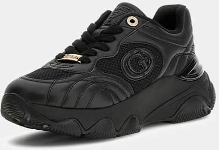 GUESS Morriz dames sneaker Zwart - Foto 6
