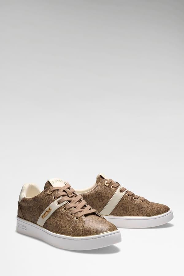 GUESS Dames Sneaker Bruin FLFBTZFAL12 BEI Britz - Foto 3