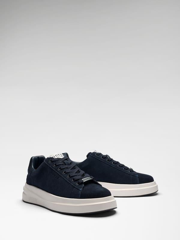 Guess Leren sneakers met labelpatch model 'ELBA'