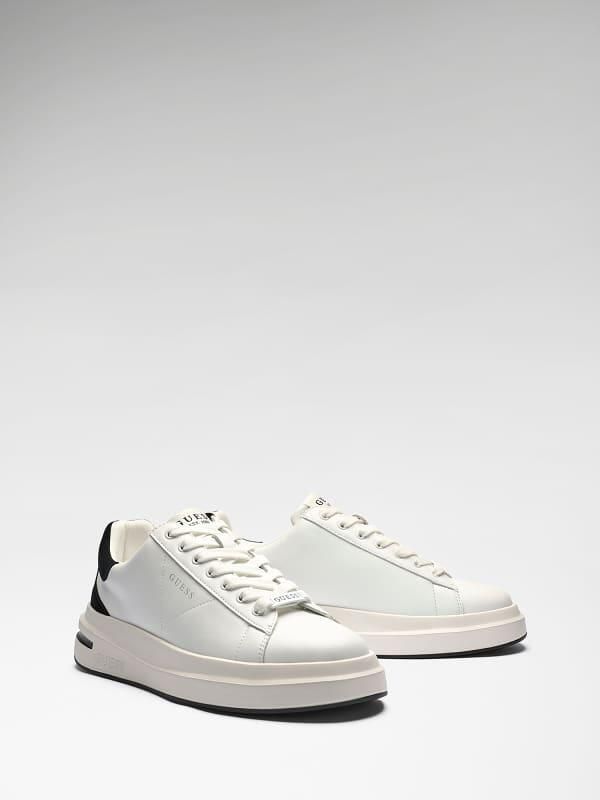 GUESS Sneakers laag 'ELBA' grijs zwart wit - Foto 2