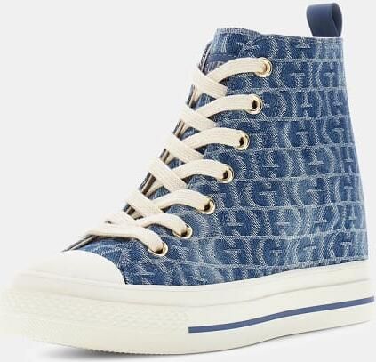 GUESS Dames Sneakers Blauw FLTSUN-FAL12 BLUE Sundae - Foto 3
